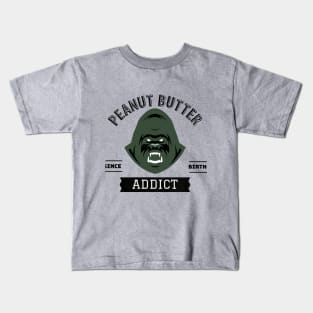 Peanut Butter Addict since birth Kids T-Shirt